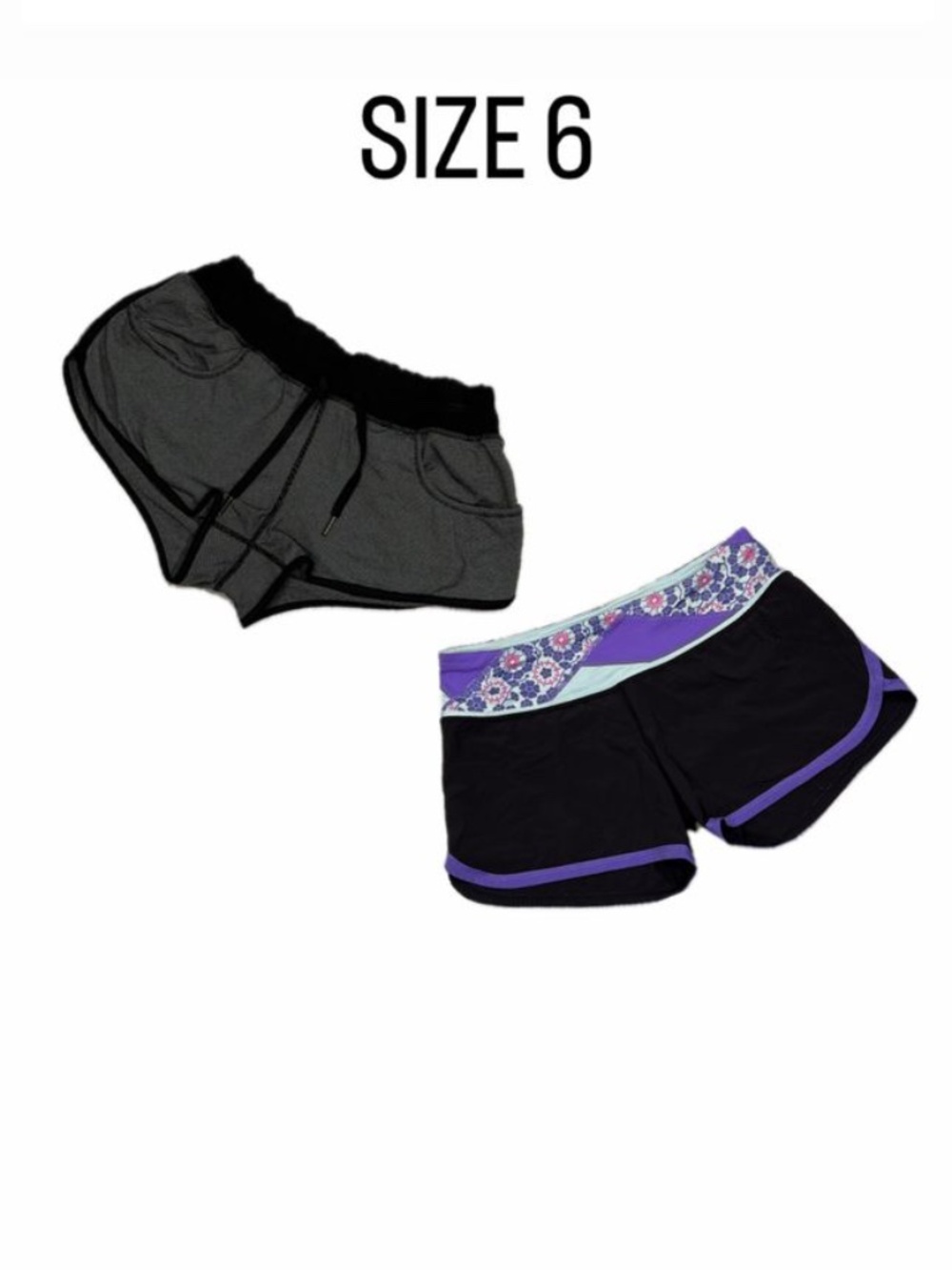 Lululemon Shorts Bundle - Size 6 (Set of 2)